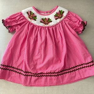 Stellybelly Smocked Turkey Dress